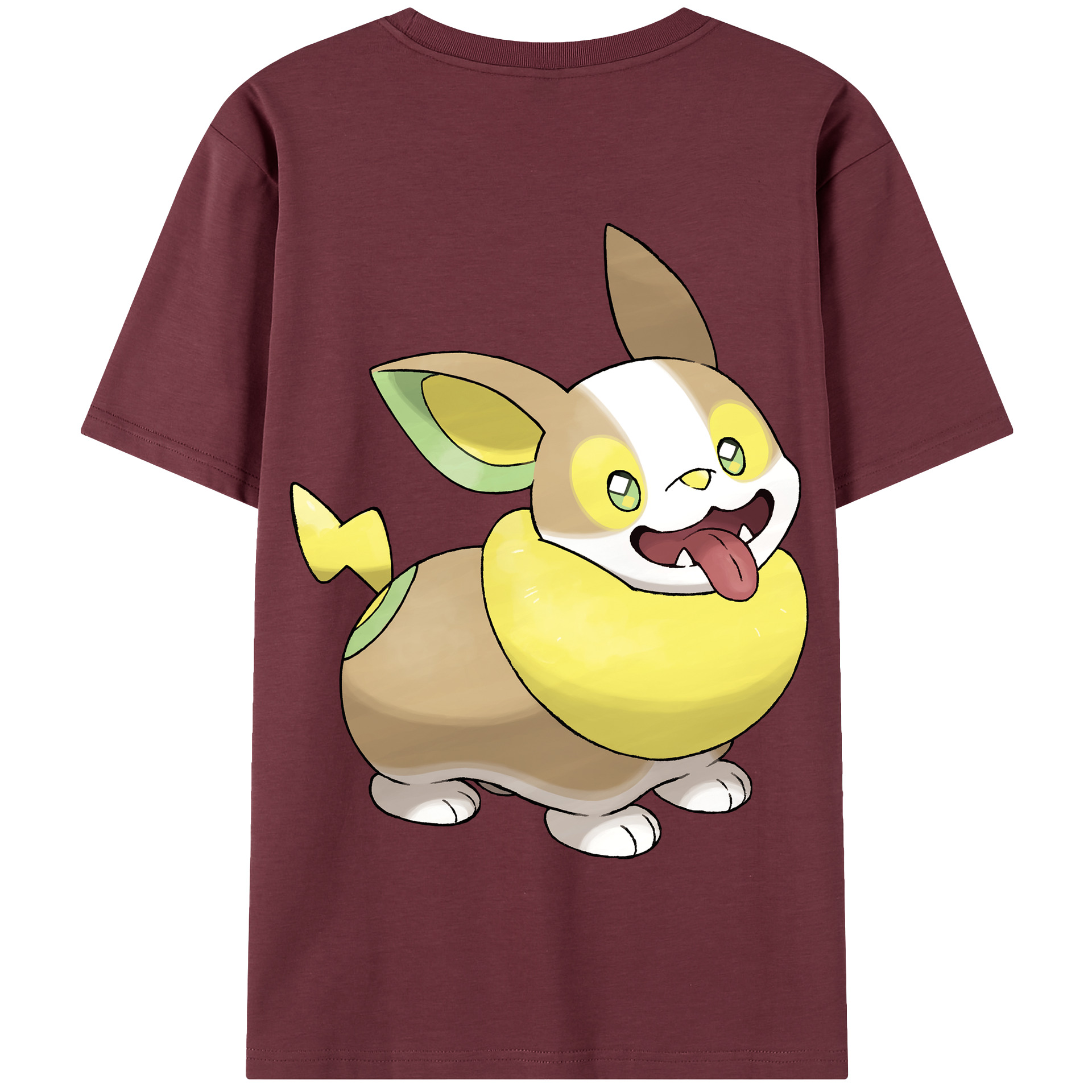 （画像用） ポケットモンスター Pokémon 綿100％半袖Tシャツ（背面プリント）